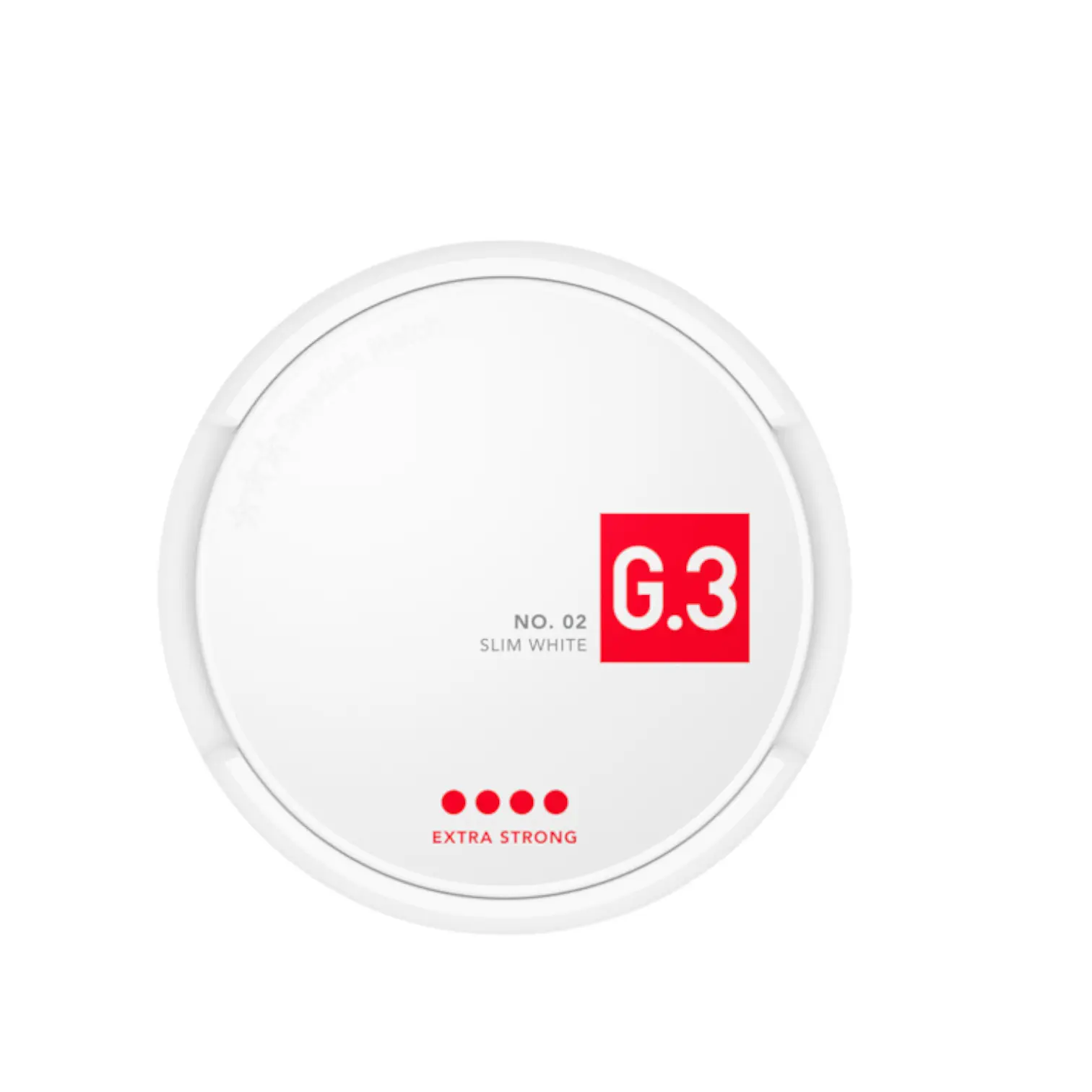 G.3 No.02 Slim White Extra Strong