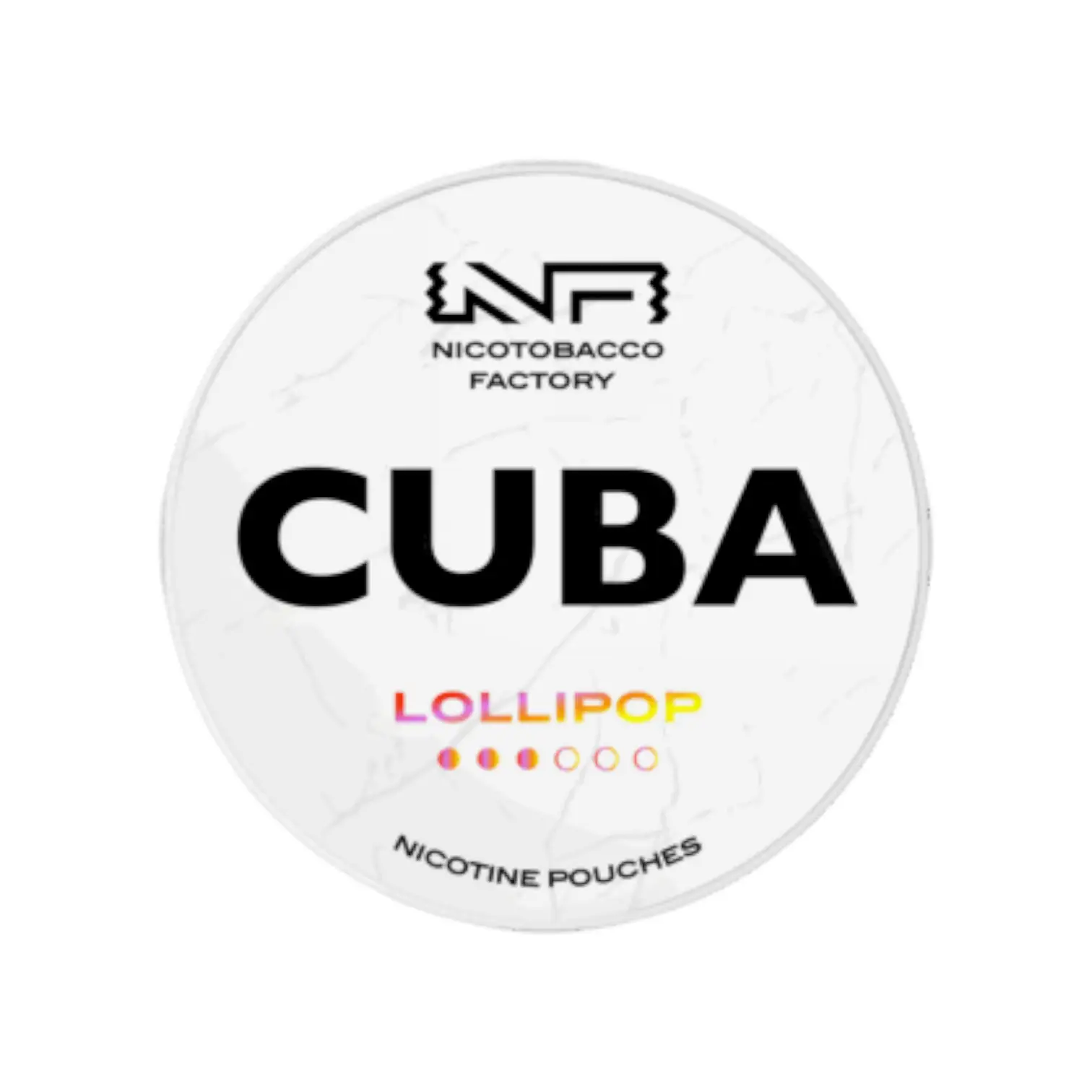 CUBA White Lollipop