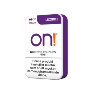 On! Licorice Mini 3mg