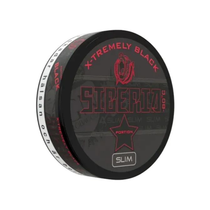 Siberia X-Tremely Black Slim Original Portion