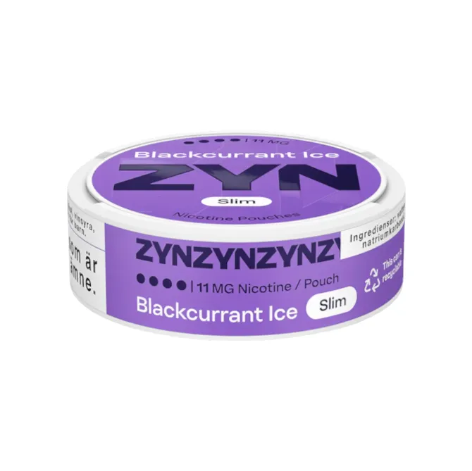 ZYN Blackcurrant Ice S4